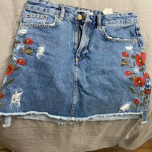 Zara Denim Skirt